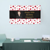 Rode sterren met Banner van de Banner van de Bonde (Beurs)