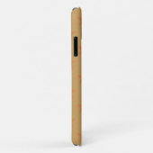 Rode sterren patroon Case-Mate iPhone case (Achterkant/rechts)