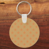 Rode sterren patroon sleutelhanger (Voorkant)