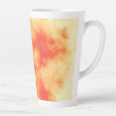 rode sterrenhoop latte mok (Rechts)