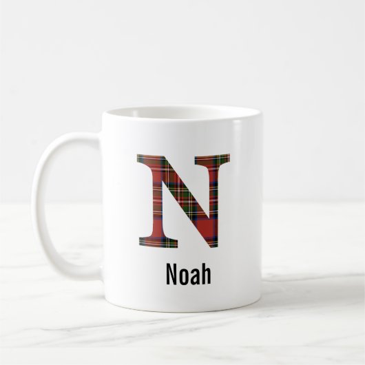 Rode Stewart Plaid Monogram N Mok (Links)