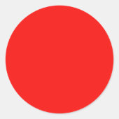 Rode Sticker (Voorkant)