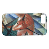 Rode stier (gouache op papier) Case-Mate iPhone case (Achterkant (Horizontaal))