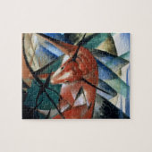 Rode stier (gouache op papier) legpuzzel (Horizontaal)