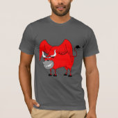 Rode stier t-shirt (Voorkant)