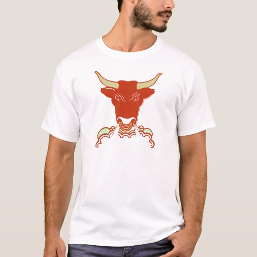 Rode stier t-shirt (Voorkant)