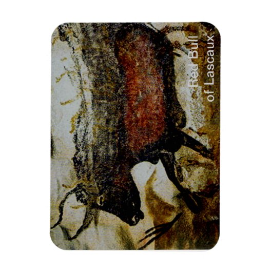 Rode stier van Lascaux Magneet (Verticaal)