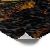 Rode stier van Lascaux Poster (Hoek)