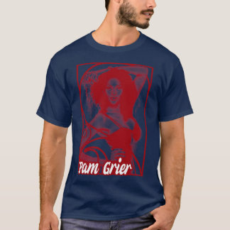 Rode stijl van Grier T-shirt