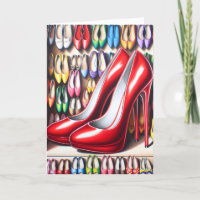 Rode Stiletto Schoenen Verjaardag