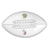 Rode stip american football (Voorkant)