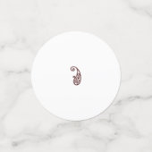 Rode stip confetti (Kleine voorkant)