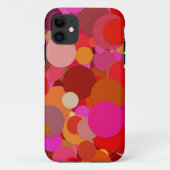 rode stip confetti Case-Mate iPhone case (Achterkant)