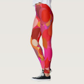 rode stip confetti leggings (Links)
