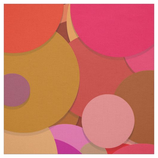 rode stip confetti stof (Swatch)