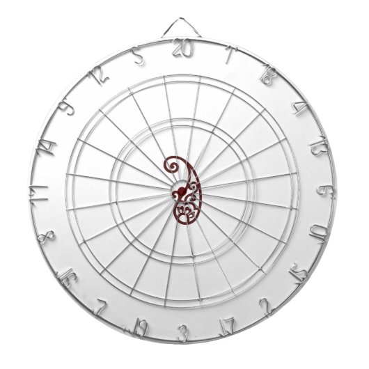 Rode stip dartbord (Voorkant)