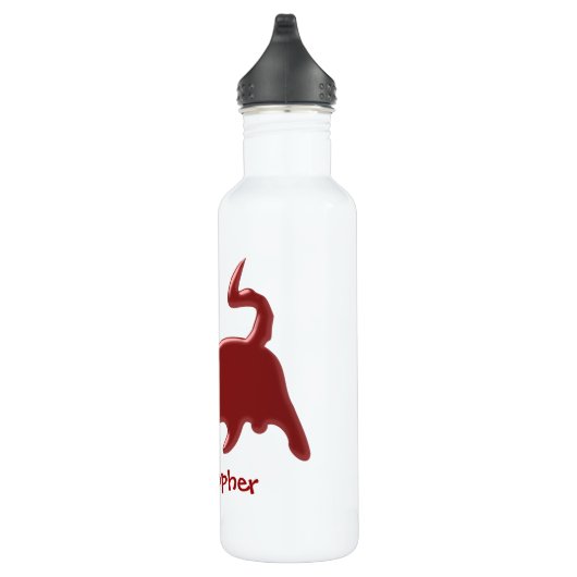 Rode stip gewoon naam toevoegen waterfles (Rechts)