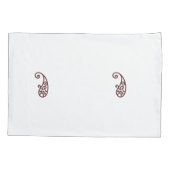 Rode stip kussensloop (Achterkant)