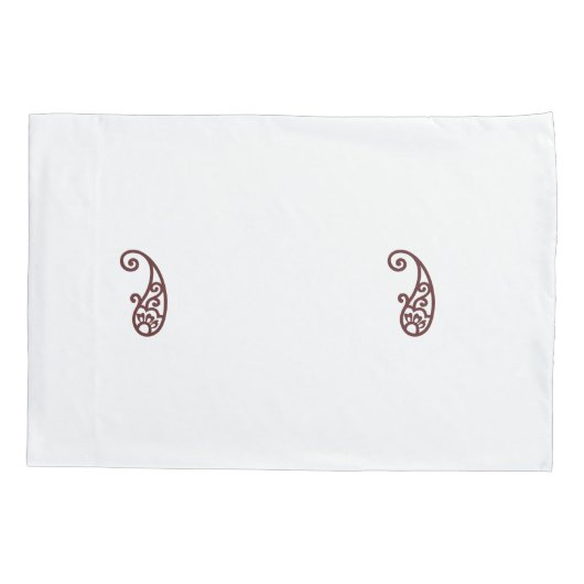 Rode stip kussensloop (Achterkant)