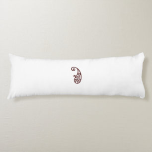 Rode stip lichaamskussen