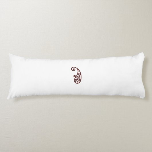 Rode stip lichaamskussen (Voorkant)