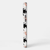 Rode Stip-Madeliefjes iPhone Hoesje (Linkerkant)