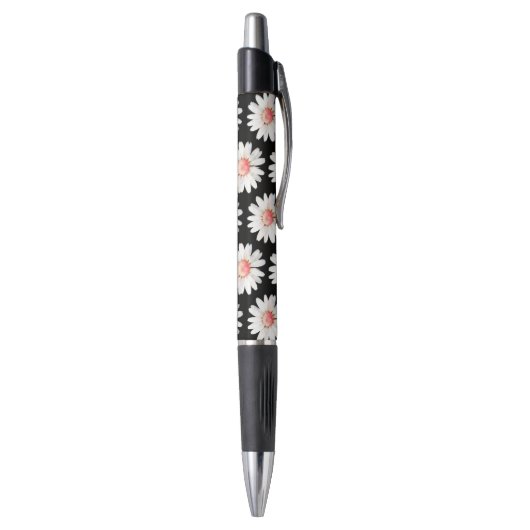 Rode Stip-Madeliefjes Pen (Achterkant (Verticaal))