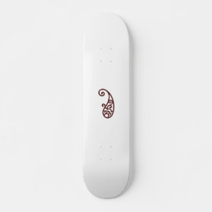Rode stip persoonlijk skateboard
