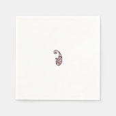 Rode stip servet (Voorkant)