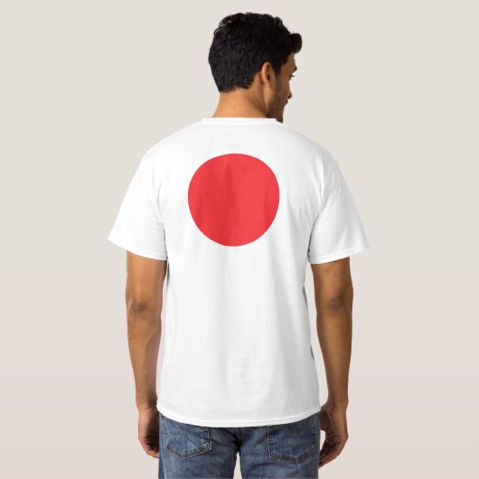 RODE STIP T-SHIRT (Achterkant volledig)