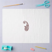 Rode stip tissuepapier (Craft)