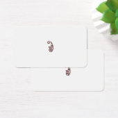 Rode stip visitekaartje (Bureau)