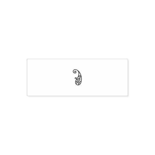 Rode stip zelfinktende stempel (Design)