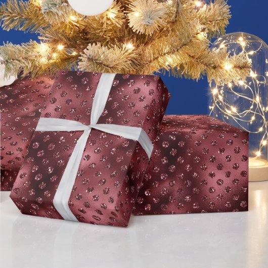 Rode Stippen Cadeaupapier (Feestdagen)