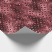 Rode Stippen Cadeaupapier (Hoek)