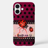 Rode Stippen Ladybug Case-Mate iPhone Case (Achterkant)