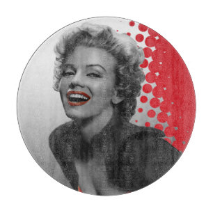 Rode Stippen Marilyn Snijplank