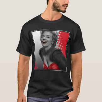 Rode Stippen Marilyn T-shirt