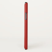 Rode Stippen Monogram Case-Mate iPhone Case (Achterkant / rechts)