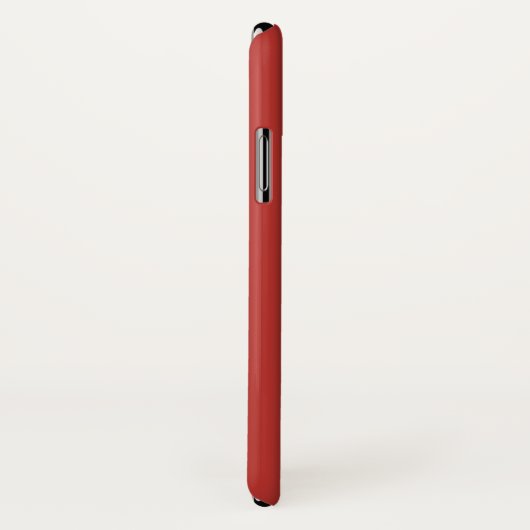Rode Stippen Monogram Case-Mate iPhone Case (Achterkant / rechts)