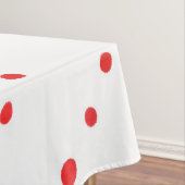 Rode Stippen Tafelkleed (Voorbeeld)