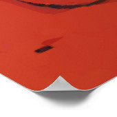 Rode stoel, matisse stijl poster (Hoek)