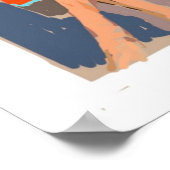 Rode Stoel Poster (Hoek)