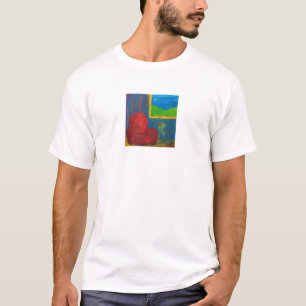 Rode stoel t-shirt