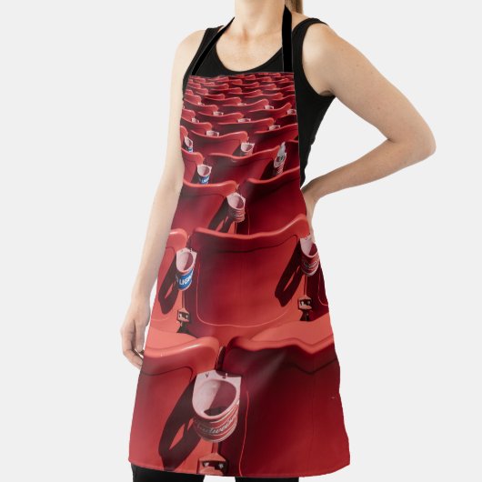 Rode stoeltje schort (Insitu)