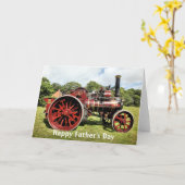  rode stoomtractiemotor kaart (Gele Bloem)