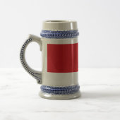 Rode streep bierpul (Links)