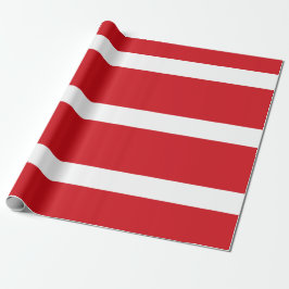 Rode streep cadeaupapier