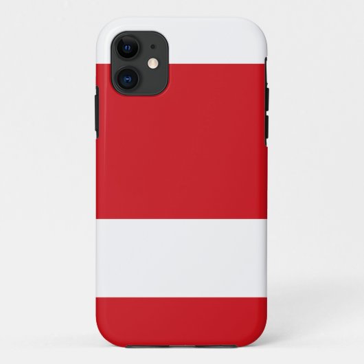Rode streep Case-Mate iPhone case (Achterkant)