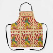  rode streep circus clown schort (Voorkant)